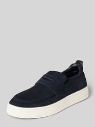 Loafers van echt leer Model 'London' van Armani Exchange - 5
