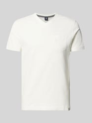 Regular Fit T-Shirt mit V-Ausschnitt von LERROS - 27