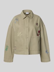 Kurtka z nakładanymi kieszeniami od Jake*s Casual - 35