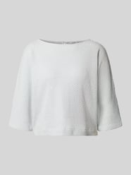 Loose fit pullover met katoengehalte model 'Sassoni' van OPUS - 8