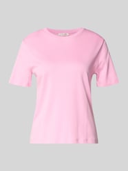 Basic T-Shirt mit Rundhalsausschnitt von Christian Berg Woman Pink - 3