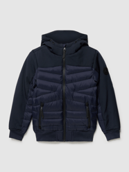 Jacke mit Kapuze Modell 'Exxon' von CARS JEANS Blau / Türkis - 21