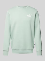 Sweatshirt met labelprint van PUMA PERFORMANCE Groen - 9