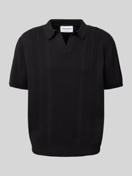 Oversized Poloshirt mit V-Ausschnitt von Lindbergh - 22