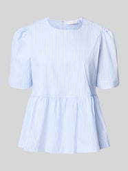 Bluse mit Rundhalsausschnitt und Knopfverschluss von Rich & Royal - 47