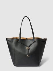 Tote Bag mit Karabinerverschluss und Tunnelzug Modell 'ANDIE' von Lauren Ralph Lauren Schwarz - 37