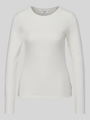Langarmshirt mit Rollsaum-Details von Marc O'Polo DENIM - 37