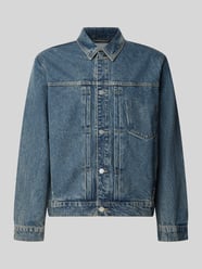 Regular Fit Jeansjacke aus Baumwoll-Lyocell-Mix Modell 'AASHTON' von ARMEDANGELS - 6