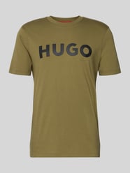 Regular fit T-shirt van puur katoen model 'DULIVIO' van HUGO - 26