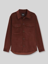 relaxed fit vrijetijdsoverhemd van katoenmix model 'Carper-OS-WG-264' van BOSS - 31