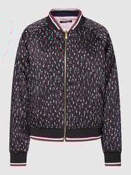 Blouson mit Allover-Muster von Scotch & Soda Schwarz - 6