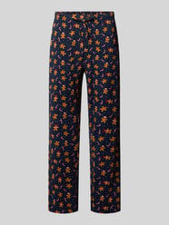 Regular Fit Pyjama-Hose im Allover-Look von Christian Berg Men - 32