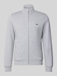 bluza rozpinana o kroju regular fit z mieszanki bawełny od Lacoste - 5