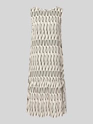 Midikleid mit rückseitigem Schlüsselloch-Ausschnitt von OPUS Beige - 44
