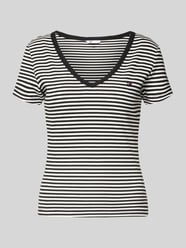 T-shirt o kroju slim fit z mieszanki bawełny od Tommy Jeans - 17