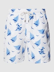 Zwembroek met all-over print van Polo Ralph Lauren Underwear Wit - 27