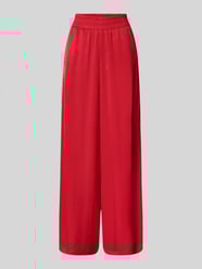Broek met wijde pijpen en elastische band, model 'CEILING' van Drykorn - 3