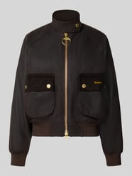 Regular Fit Bomberjacke aus reiner gewachster Baumwolle von Barbour - 40