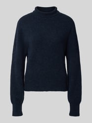 Regular fit pullover van mix van wol en alpaca model 'Nola' van Samsøe Samsøe - 4