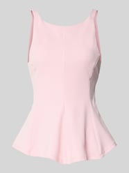 Trägertop mit Rundhalsausschnitt von Gina Tricot Pink - 4