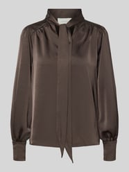 Blouseshirt met strikdetail van Neo Noir - 1