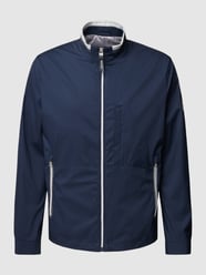 Jacke mit Stehkragen von HECHTER PARIS Blau - 4