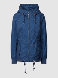 Jack met labeldetails, model 'DANKKA' van Ragwear Blauw / turquoise - 15