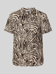 Blusenshirt mit Schlüsselloch-Ausschnitt von More & More - 14