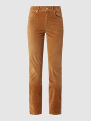 Samthose mit Stretch-Anteil Modell 'Cici' von Angels Braun - 32