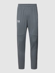 Trackpants mit Logo-Print Modell 'PIQUE' von Under Armour Grau - 45
