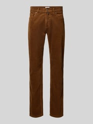 Straight Fit Cordhose aus elastischem Baumwoll-Mix Modell 'Laval' von Pierre Cardin Beige - 8