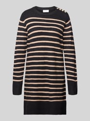 Regular fit jurk in gebreide look van Apricot - 28