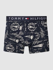 Trunks mit Allover-Muster von Tommy Hilfiger Blau / Türkis - 16