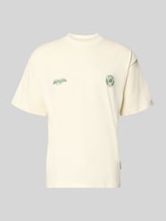 T-shirt z bawełny model 'Sunday Miles' od ANOTHER COTTON LAB - 26