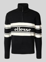 Strickpullover mit Troyer-Kragen Modell 'PALLONI' von ellesse - 15