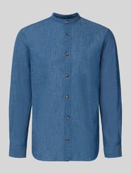 Koszula casualowa o kroju regular fit z mieszanki bawełny i lnu od JACK & JONES - 7