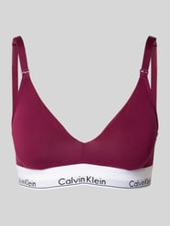 BH mit elastischem Label-Bund von Calvin Klein Underwear Pink - 8
