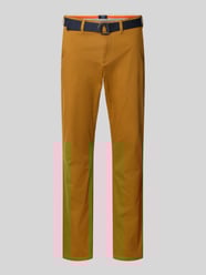Slim Fit Chino mit Gürtel von MCNEAL Gold - 2