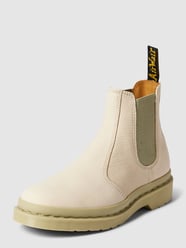 Chelsea Boots aus Leder mit Label-Details von Dr.Martens Weiß - 1