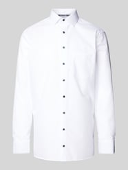 Koszula biznesowa o kroju regular fit z listwą guzikową od OLYMP - 31