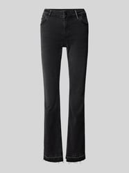 Slim Fit Jeans mit offenem Saum Modell 'Ashley' von MOS MOSH Grau - 11