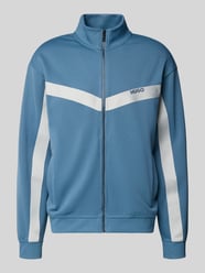 Relaxed Fit Sweatjacke mit Chevron-Tape Modell 'DARTI' von HUGO - 11