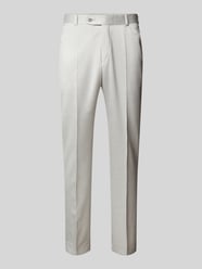 Regular fit pantalon met persplooien van Wilvorst - 14