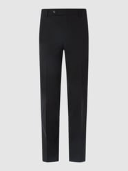Shaped Fit Anzughose mit Stretch-Anteil Modell 'Bene' von Windsor Schwarz - 28