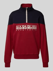 Sweatshirt mit Stehkragen Modell 'SATURNIA' von Napapijri - 10