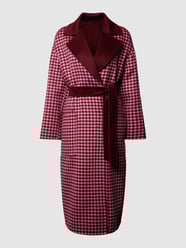 Mantel mit Gitterkaro Modell 'Alaska' von Max Mara Studio Bordeaux - 47