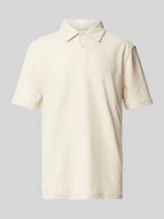Koszulka polo w kroju regular fit z krótką listwą guzikową od Samsøe Samsøe - 9