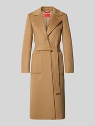 Regular fit lange wollen jas met reverskraag, model 'RUNAWAY' van MAX&Co. - 28