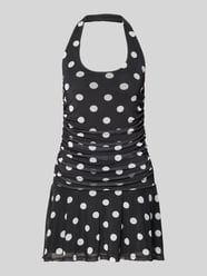 Neckholder-Minikleid im Allover-Look Modell 'DOTTIE' von NOISY MAY® - 29