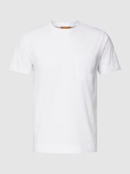 T-Shirt mit Brusttasche Modell 'Forte' von MOS MOSH Weiß - 20